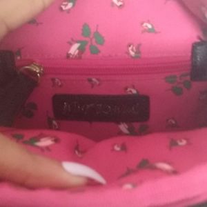Betsey Johnson mini bookbag